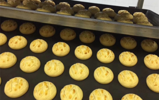 commercial filled chocolate cookies making machine