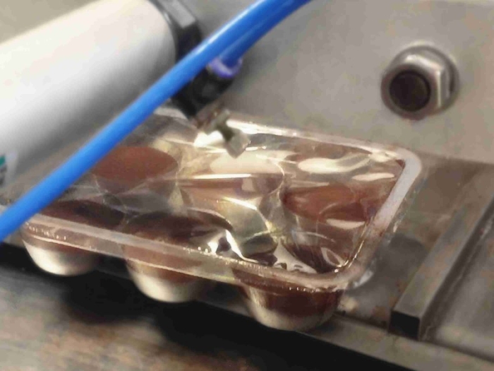 Automatic Plastic Tray Sealing Machine for Mochi Ice Cream - Image 3
