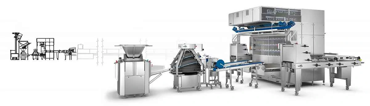 Industrial Bread Making Line