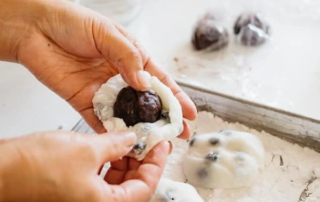 Mochi Daifuku Encrusting